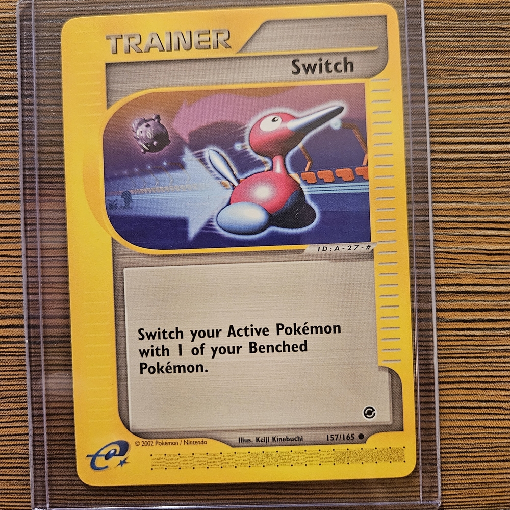 Pokemon Trainer Switch 157/165 Card